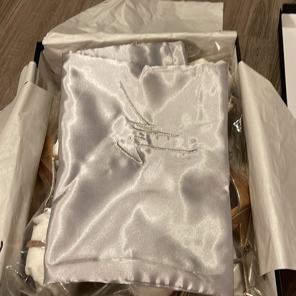 Brand New In Box Giuseppe Zanootti Rose Gold Sandal Heels - Picture 6 of 9